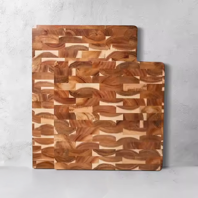 Hartley End-Grain Teak & Ash Chopping Board