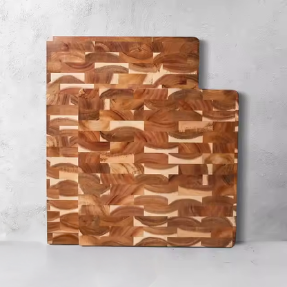 Hartley End-Grain Teak & Ash Chopping Board
